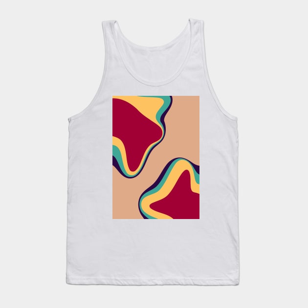 Retro Regalia Symphony Tank Top by gabielba